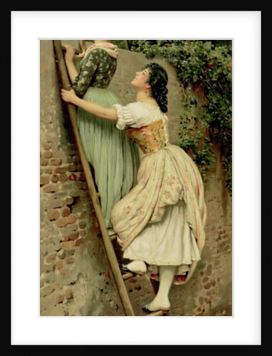 Curiosity by Eugen von Blaas