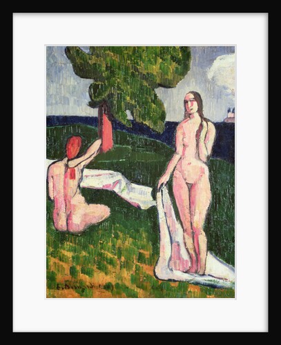 Two Bathers under a Tree, 1889 by Emile Bernard