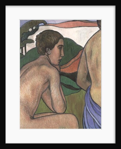 Seated Male Nude in a Landscape, c.1889-90 by Charles Filiger