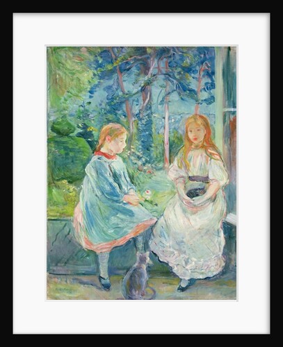 Young Girls at the Window, 1892 by Berthe Morisot