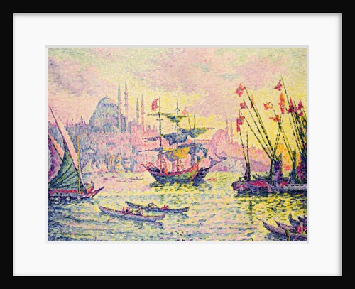 View of Constantinople, 1907 by Paul Signac