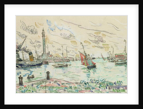 Dunkirk, 1930 by Paul Signac