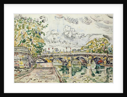 The Pont Neuf, Paris, 1927 by Paul Signac