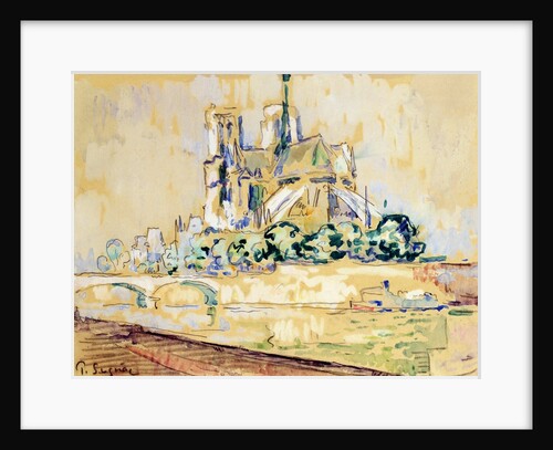 Notre Dame, 1885 by Paul Signac