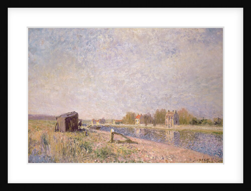 The Loing at Saint-Mammes, 1884 by Alfred Sisley