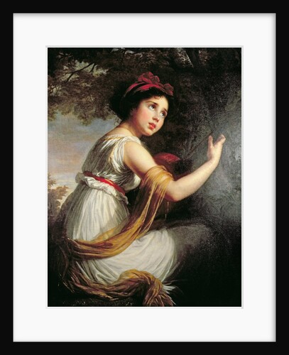 Portrait of Julie Le Brun, c.1797 by Elisabeth Louise Vigee-Lebrun