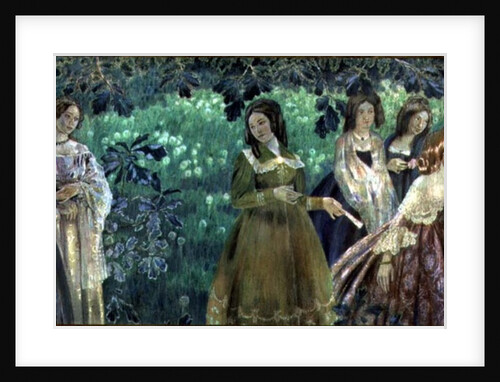 The Emerald Necklace, 1903-04 by Viktor Elpidiforovich Borisov-Musatov