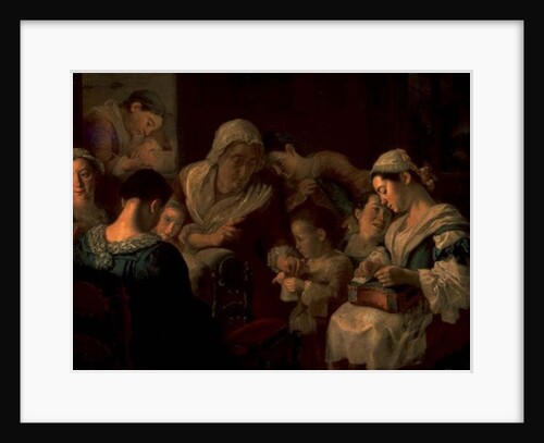 The School of Needlework, 1751-52 by Gaspare Traversi