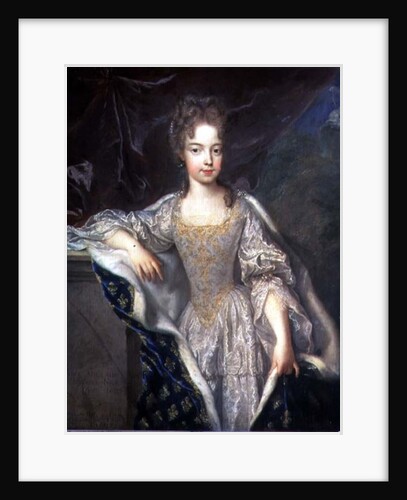 Portrait of Adelaide of Savoy 1697 by Francois de Troy