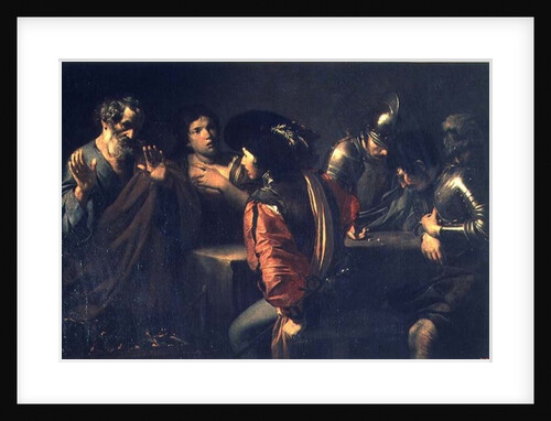 The Denial of St. Peter, 1620 by Valentin de Boulogne