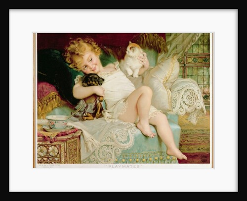 Playmates by Emile Munier