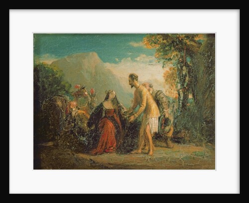 Don Quixote and Dorothea from Cervante's 'Don Quixote de la Mancha', 19th century by Charles Robert Leslie