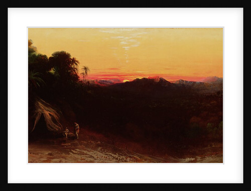 Meeting of Jacob and Esau by John Martin