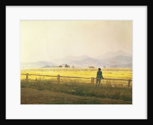 View of Schmiedebergerkamm, c.1837 by Caspar David Friedrich