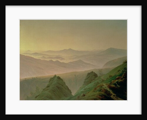 Morning in the Mountains by Caspar David Friedrich