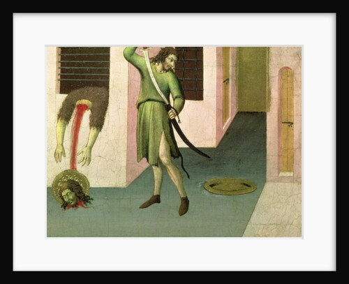 The Beheading of St. John the Baptist by Sano di also Ansano di Pietro di Mencio Pietro