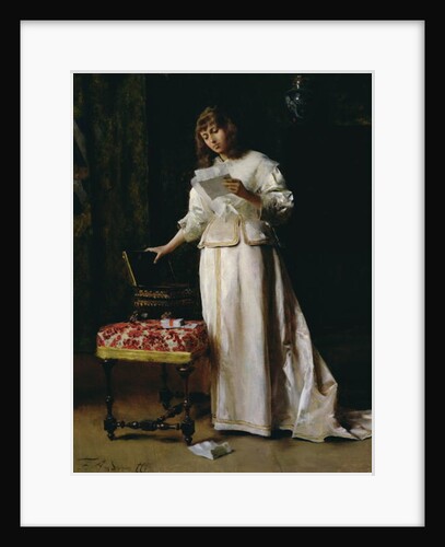 The Love Letter by Federigo Andreotti