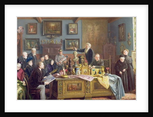 The Auction, 1910 by Carl Johann Spielter
