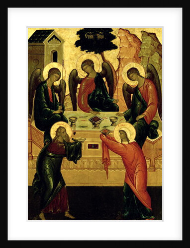 The Holy Trinity, Novgorod School, 15th century by Novgorod School