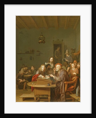 Interior of a School Room by Pieter Harmansz Verelst