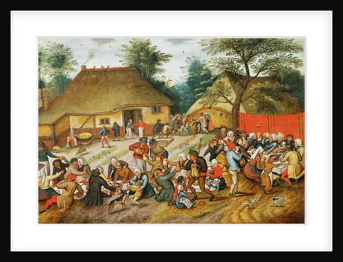 Wedding Feast by Pieter the Younger Brueghel