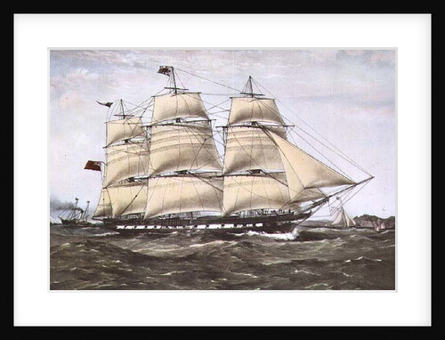 The Clipper Ship 'Anglesey' by Anonymous Anonymous