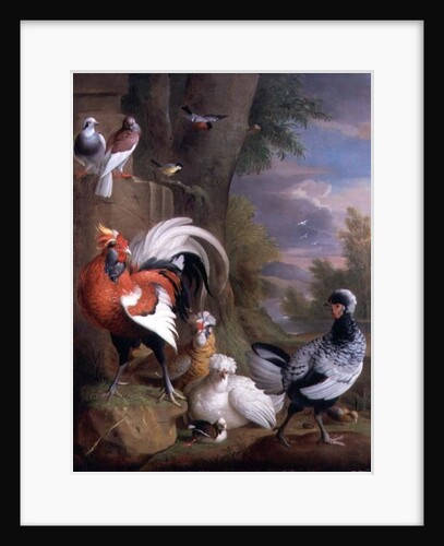 Exotic Birds in a Landscape by Jakob Bogdani