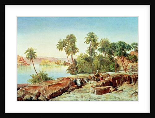 Philae on the Nile by Edward Lear