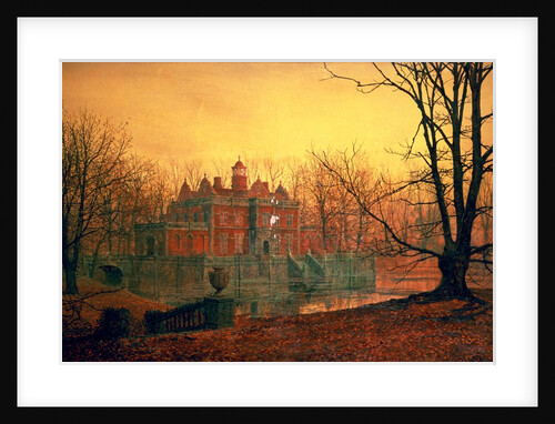 The Haunted House by John Atkinson Grimshaw