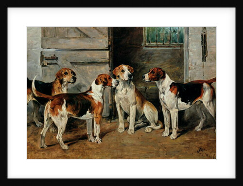 Study of Hounds by John Emms