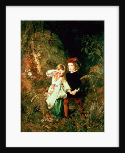 Children in the Wood by James Sant