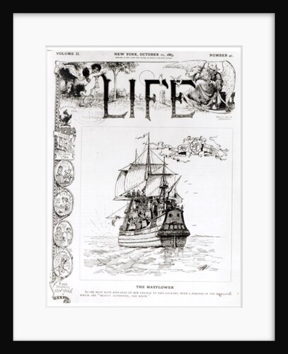 The Mayflower by American School