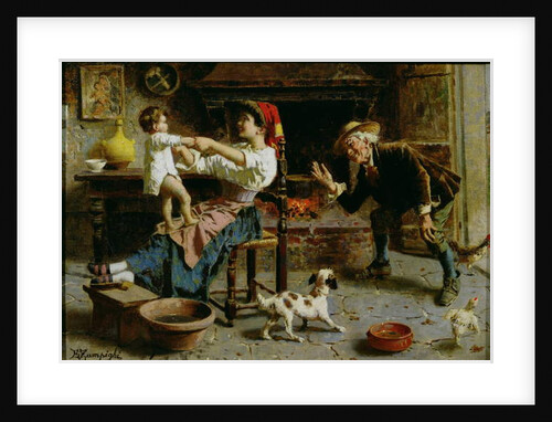 Mother and Child by Eugenio Zampighi