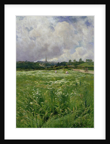 Haymaking by Arthur Walker Redgate