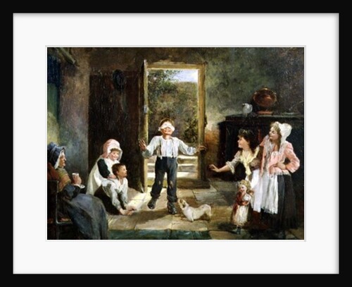 Children Playing Blind Man's Buff by Kate Gray