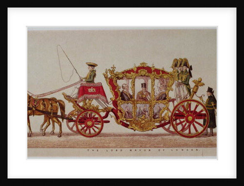 The Lord Mayor of London, 1853 by English School