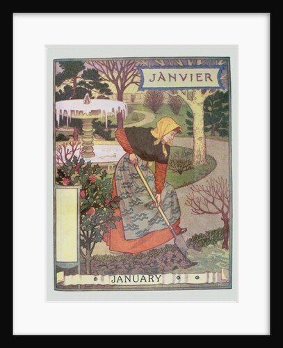 January by Eugene Grasset