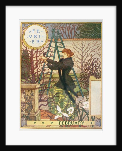 February by Eugene Grasset