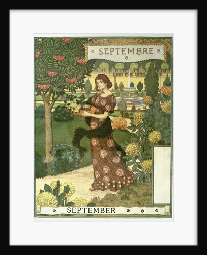 September by Eugene Grasset
