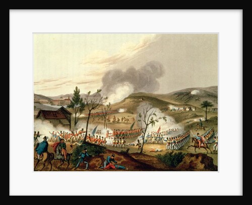 The Battle of Waterloo, 18 June 1815 by William Heath