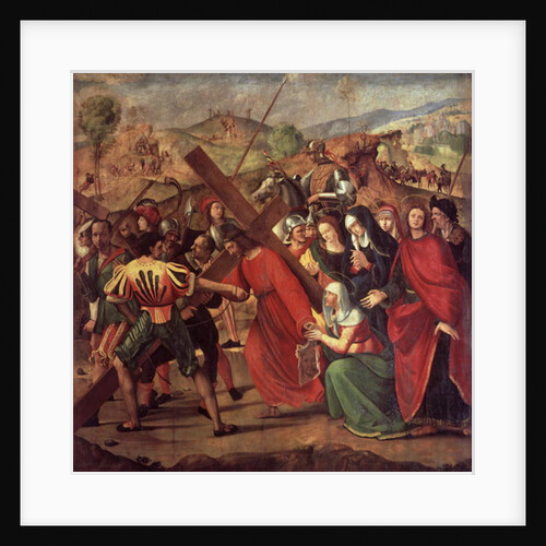 The Procession to Calvary, c.1505 by Ridolfo Il (1483-1561) Ghirlandaio