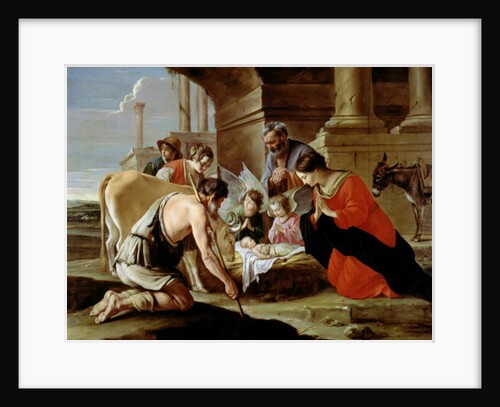 The Adoration of the Shepherds, c.1640 by Antoine and Louis & Mathieu (1607-77) Le Nain
