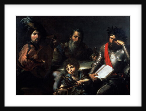 The Four Ages of Man, c.1629 by Valentin de Boulogne