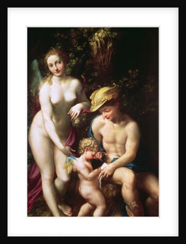 Venus with Mercury and Cupid, c.1525 by (c.1489-1534) Correggio
