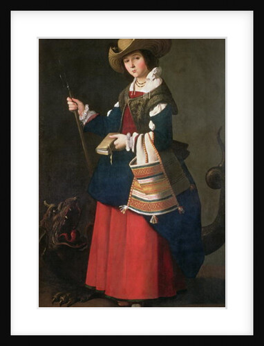Saint Margaret of Antioch, 1630-4 by Francisco de Zurbaran