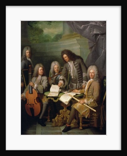 La Barre and Other Musicians, c.1710 by Andre Bouys