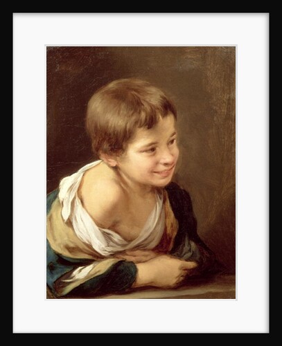 A Peasant Boy Leaning on a Sill, 1675-80 by Bartolome Esteban Murillo