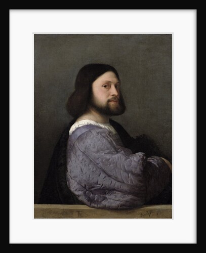 A Man with a Quilted Sleeve, c.1512 by Titian (c.1488-1576)