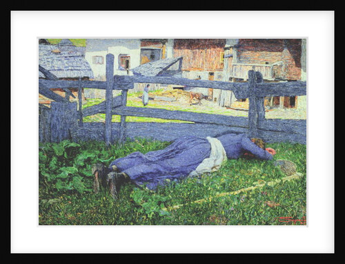Rest in the Shade by Giovanni Segantini