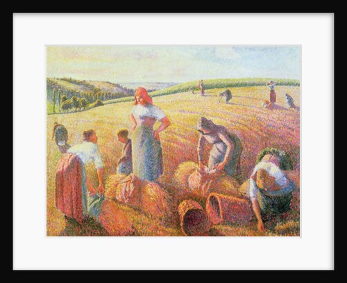 The Gleaners, 1889 by Camille Pissarro